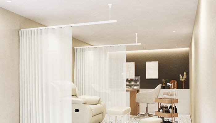 カーテンレール【フロウ】