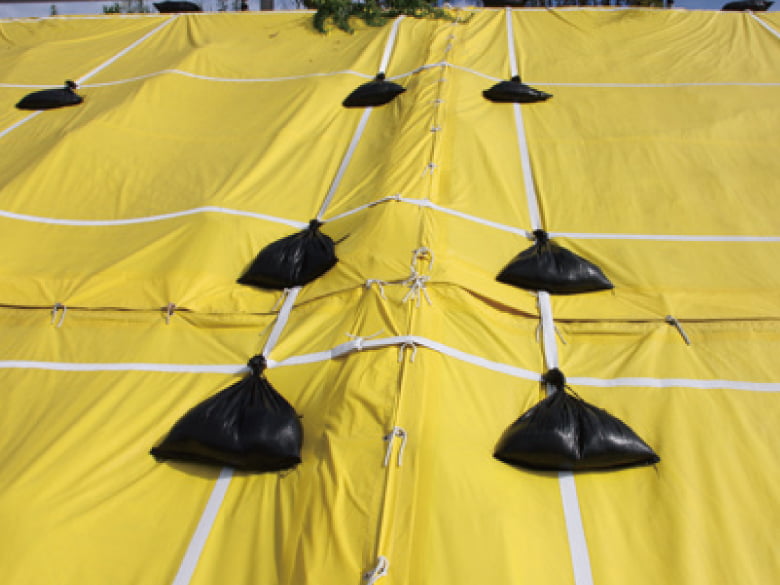 防災イエローシート【防災用一時対策】