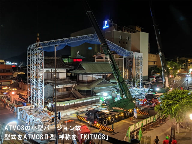 仮設テント「ATMOS / アトモス」NETIS登録番号:QS-180051-A