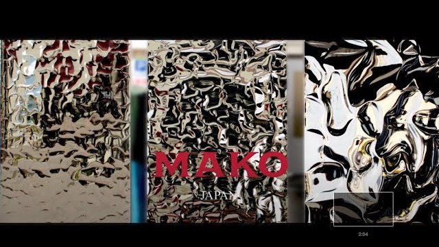 3Dデザイニングステンレス ウォーターテーマモデル3種比較/東洋ステンレス研磨工業株式会社