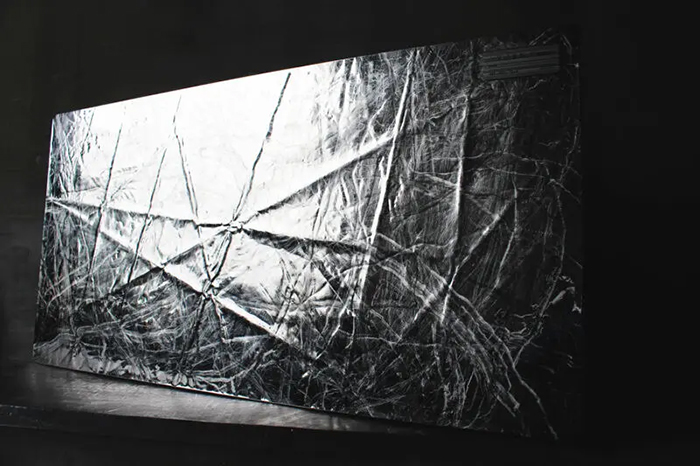 【シワパネル®︎】銀灰の皺鋼(ぎんかいのしわはがね)