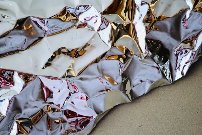 【シワパネル®︎】銀灰の皺鋼(ぎんかいのしわはがね)