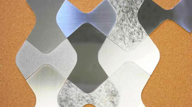 意匠金属研磨 デザインタイル