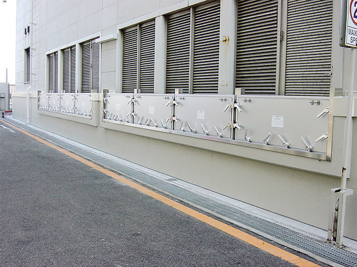 アルミ水防版(後付けタイプ)