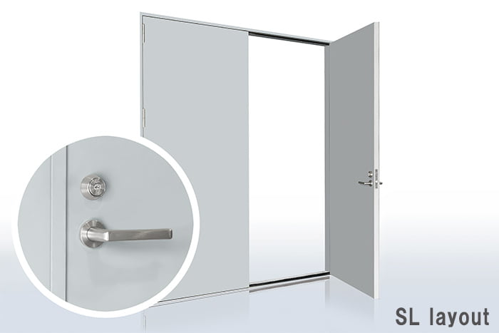 止水ドア(開き戸タイプ)