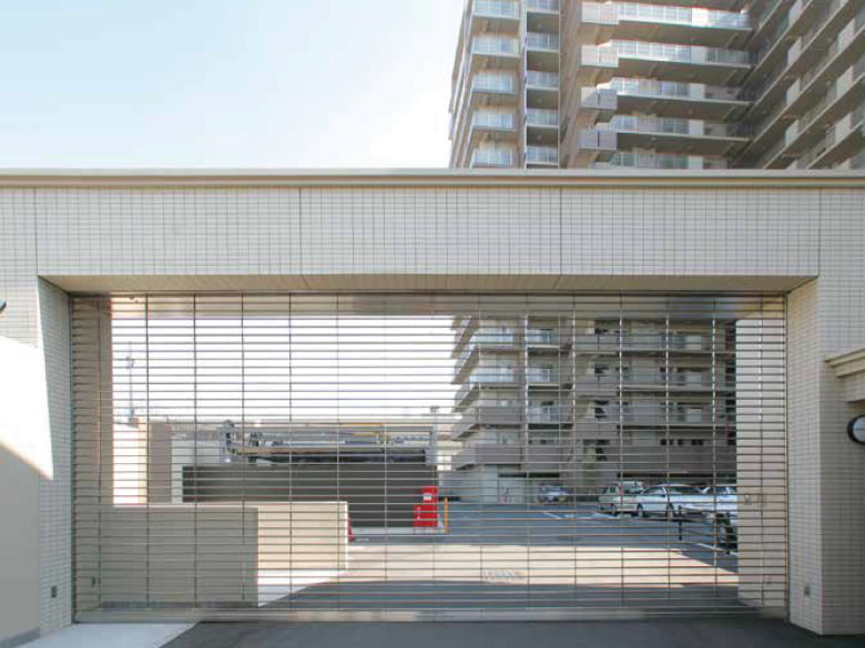 高頻度・低振動 グリルシャッター