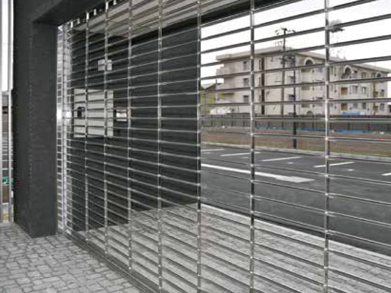 高頻度・低振動 グリルシャッター