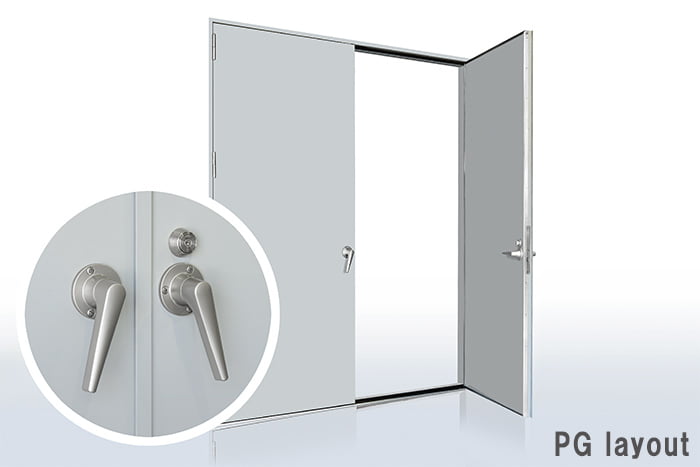 通常ハンドル止水ドア【TSウォータータイト】