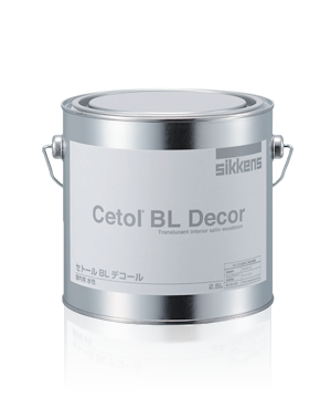 屋内木部の着色保護もシッケンズ【セトールBLデコール】