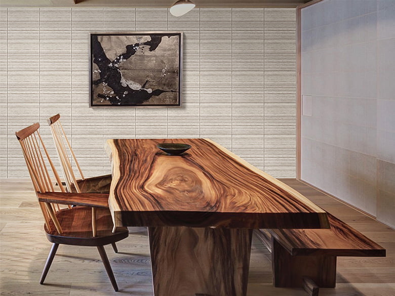 稚内珪藻頁岩パネル「圭-KEI-」/株式会社ツヅキ