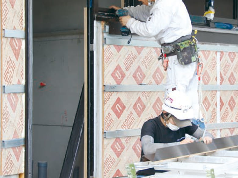 LLH外断熱通気層システム(乾式外断熱) /株式会社ツヅキ