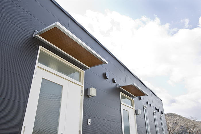 アルミ軽量ユニット庇【グロンダートシリーズ】