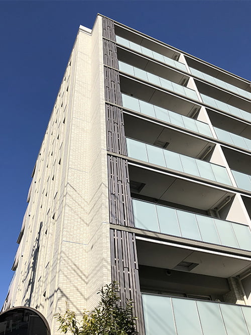 有孔折板・目隠しルーバー【タワートップシリーズ】