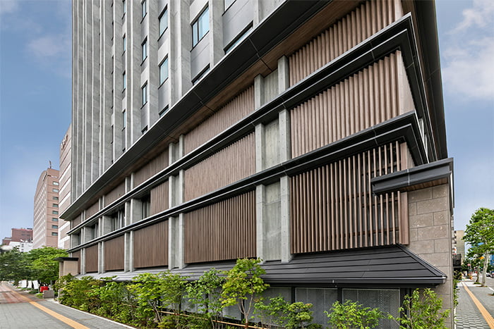 有孔折板・目隠しルーバー【タワートップシリーズ】