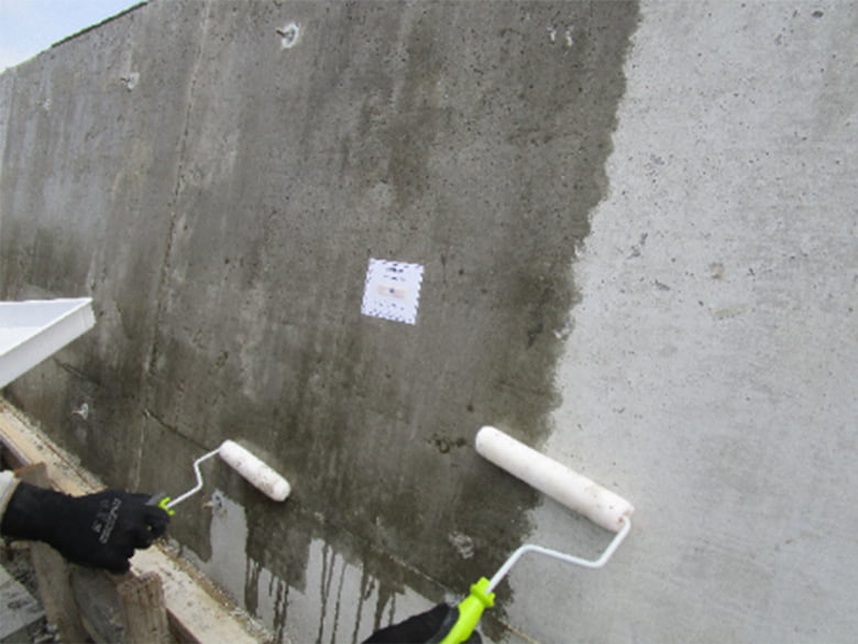 シールdeチェッカー(けい酸塩系含浸剤 塗布量確認シール)