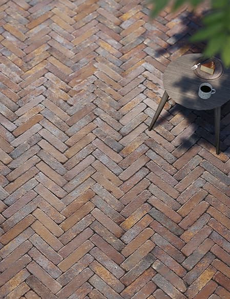 レンガ製舗装材【チムニー】