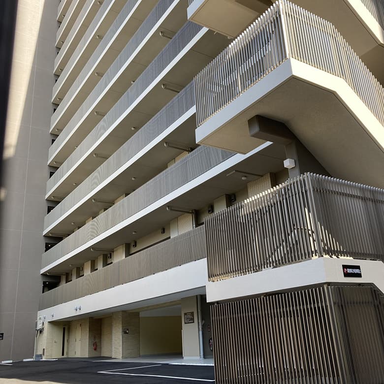 タテ格子 手すり