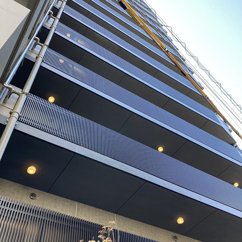 タテ格子 手すり