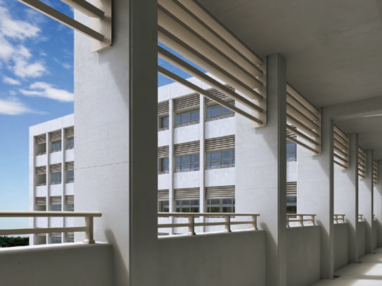 可変アングルルーバー Wing view(ウイング・ビュー)