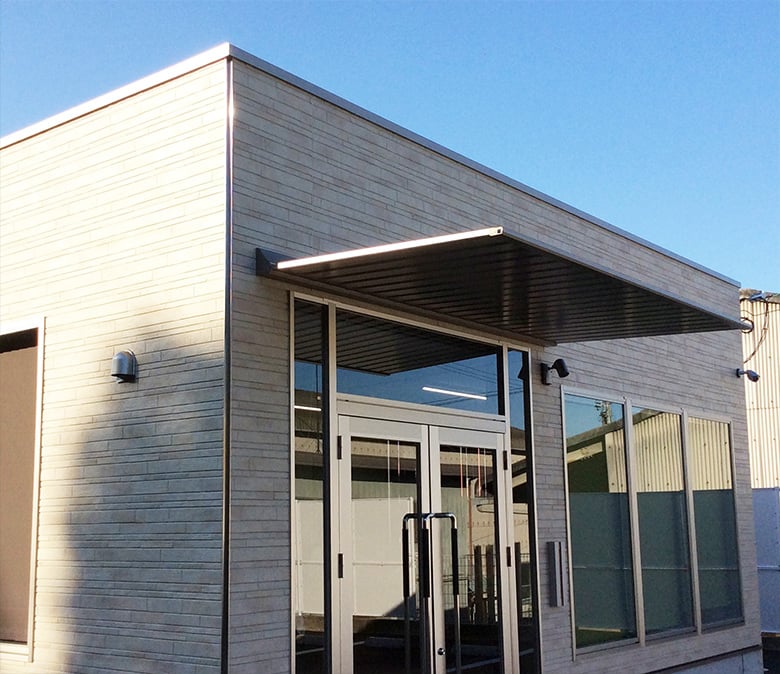 アルミ軽量庇ユニット「KISAKI(キサキ)」