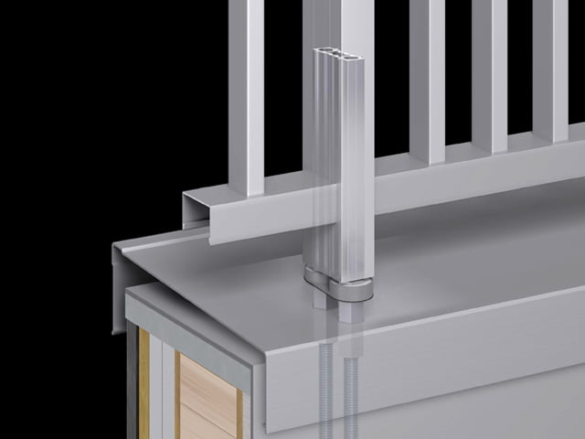 木造用手すり取付工法 DuoK190M(笠木付)