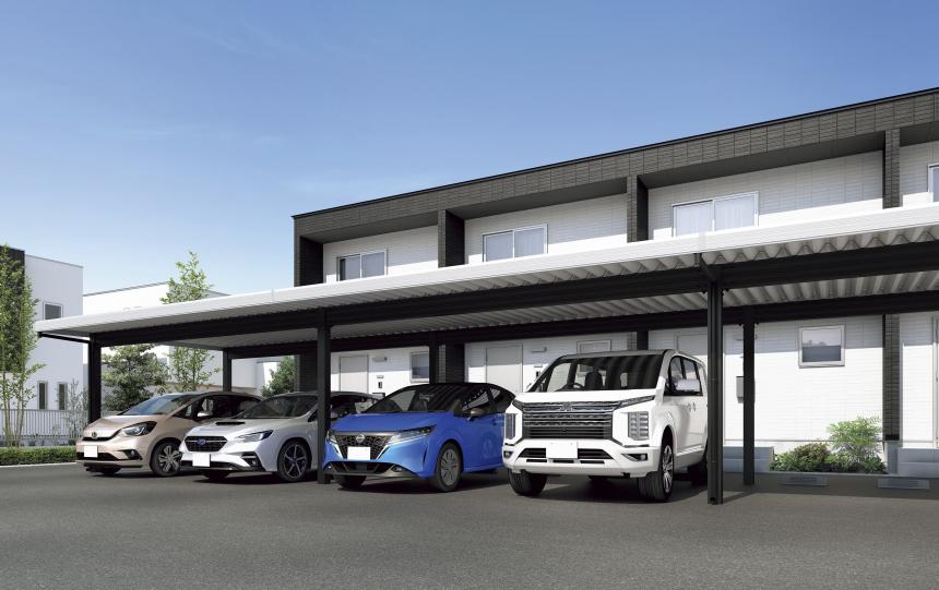 折板カーポート アルファNS