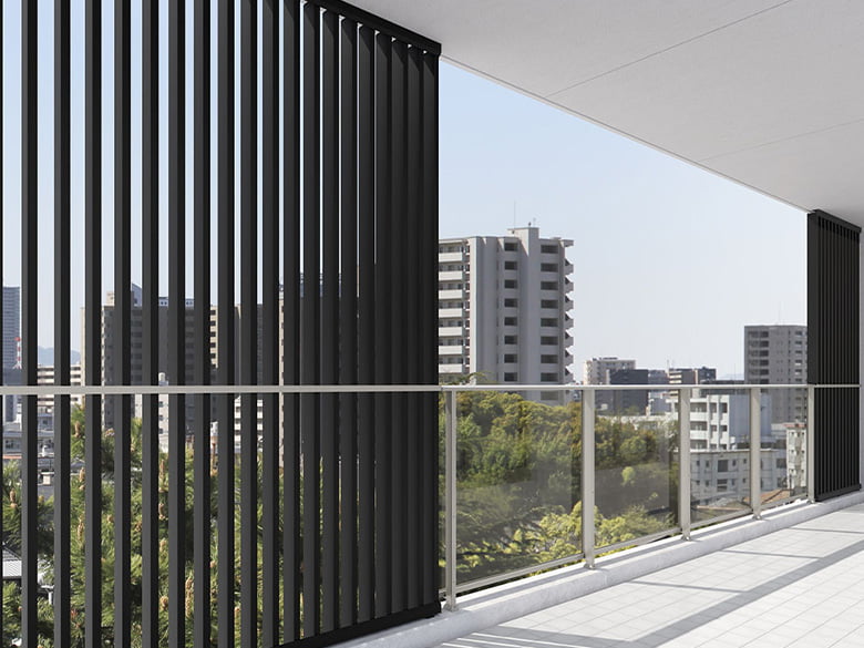 Armor louver 上下固定式タイプ