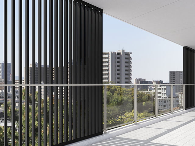 Armor louver 上下固定式タイプ