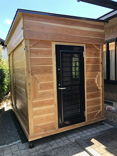 レブユニット「板蔵」 - 移動式木造ユニットハウス -