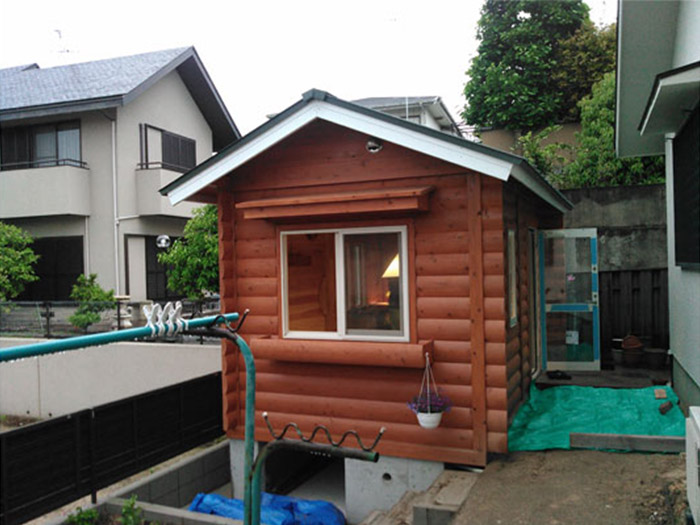 レブユニット「板蔵」 - 移動式木造ユニットハウス -