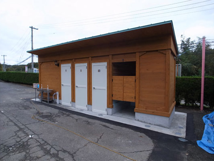 レブユニット「板蔵」 - 移動式木造ユニットハウス -