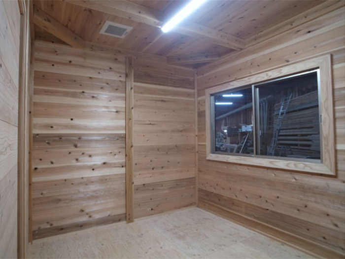 レブユニット「板蔵」 - 移動式木造ユニットハウス -