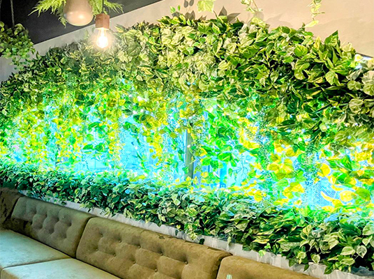 アーティフィシャルグリーン壁面緑化