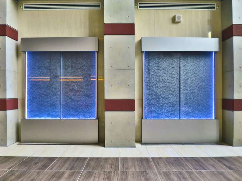 空間水演出【アクアウォールパネル・滝設備】