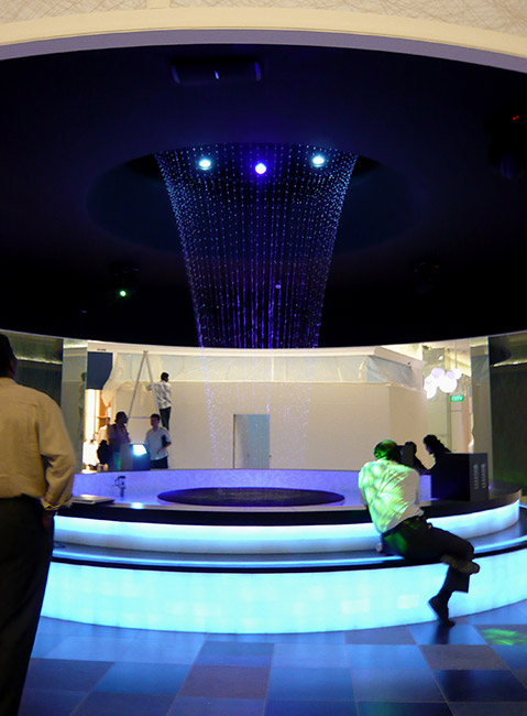 空間水演出【ウォーターパール・噴水装置】