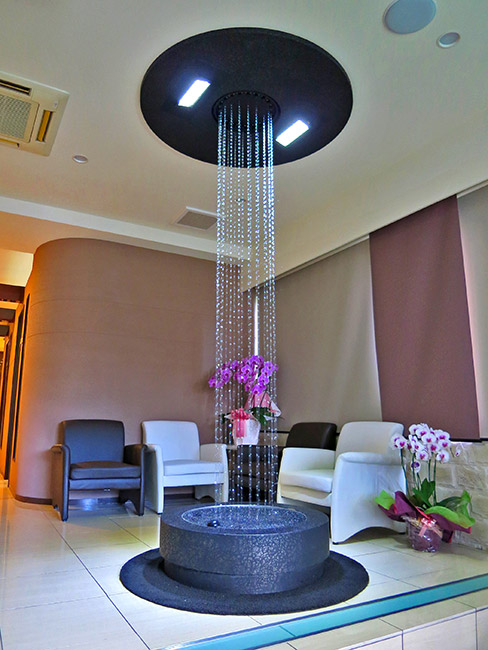 空間水演出【ウォーターパール・噴水装置】