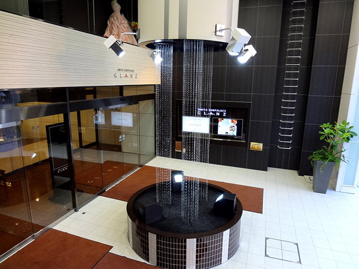 空間水演出【ウォーターパール・噴水装置】