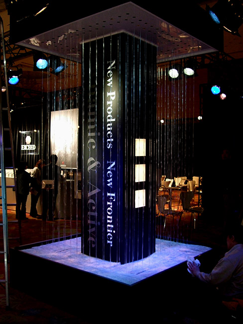 空間水演出【フィルムフォール・滝設備】