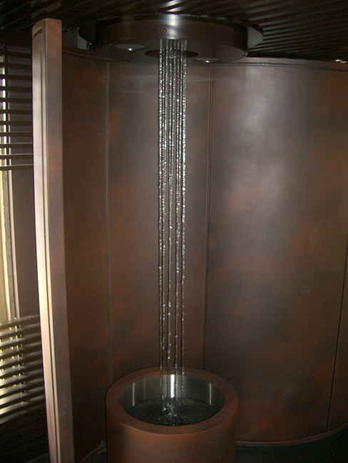 空間水演出【フィルムフォール・滝設備】