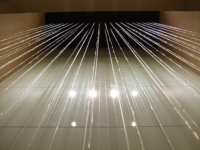 空間水演出【フィルムフォール・滝設備】