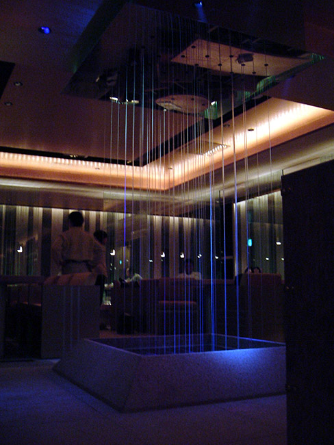 空間水演出【フィルムフォール・滝設備】