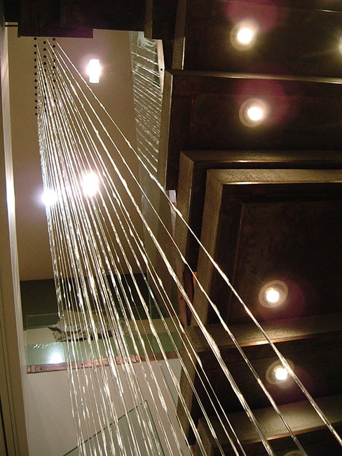 空間水演出【フィルムフォール・滝設備】