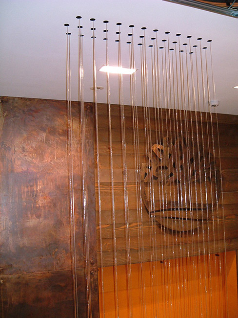 空間水演出【フィルムフォール・滝設備】