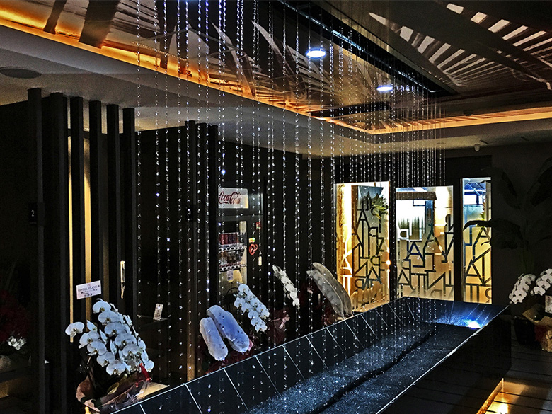 空間水演出【ウォーターパール・噴水装置】