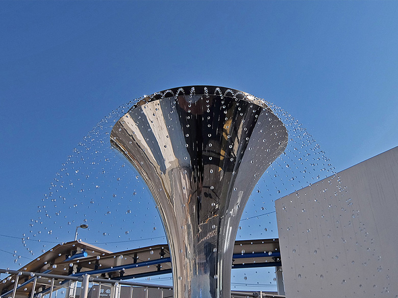 空間水演出【ウォーターパール・噴水装置】