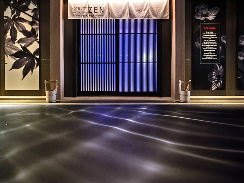 「HAMON 波紋投影水演出」株式会社ウォーターパール