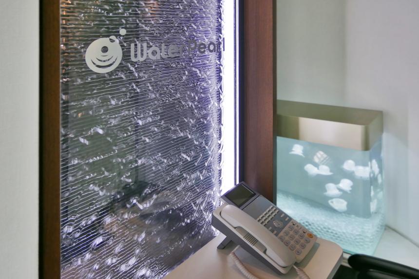 空間水演出【アクアウォールパネル・滝設備】