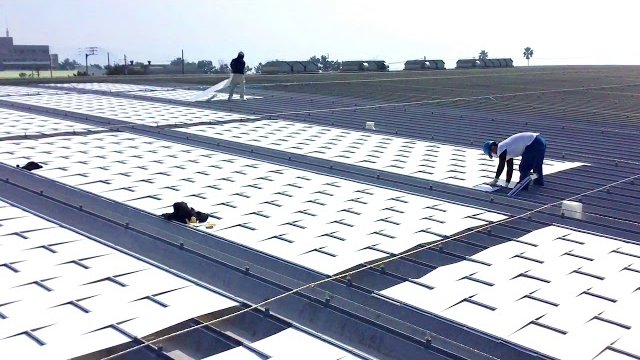 ルーフシェード(グリッパー工法)のご紹介/日本ワイドクロス株式会社【日本ワイドクロス(株)】