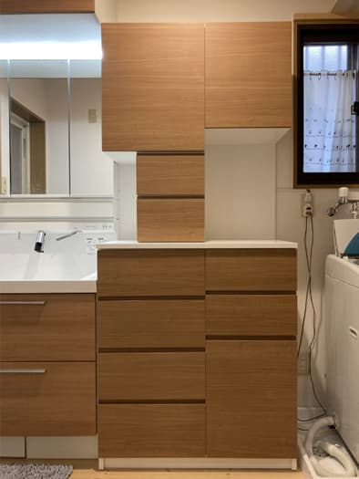 オーダー家具【洗面収納】