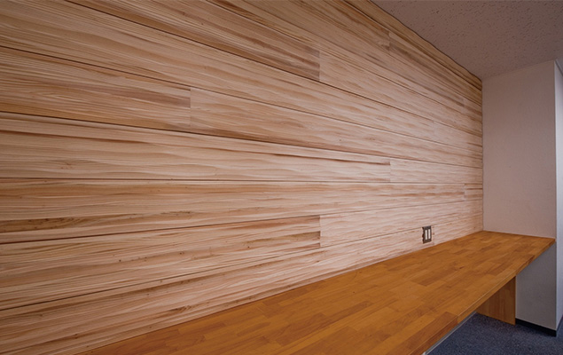 壁天井材【the wall】無垢/挽き板 Bタイプ
